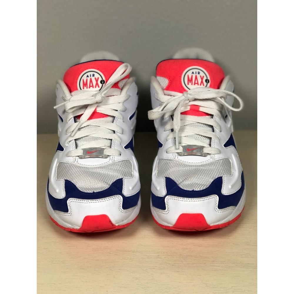 Super Rare Nike PROMO SAMPLE Air Max 2 Light '95 Black White Shoes Promotional - Picture 3 of 10